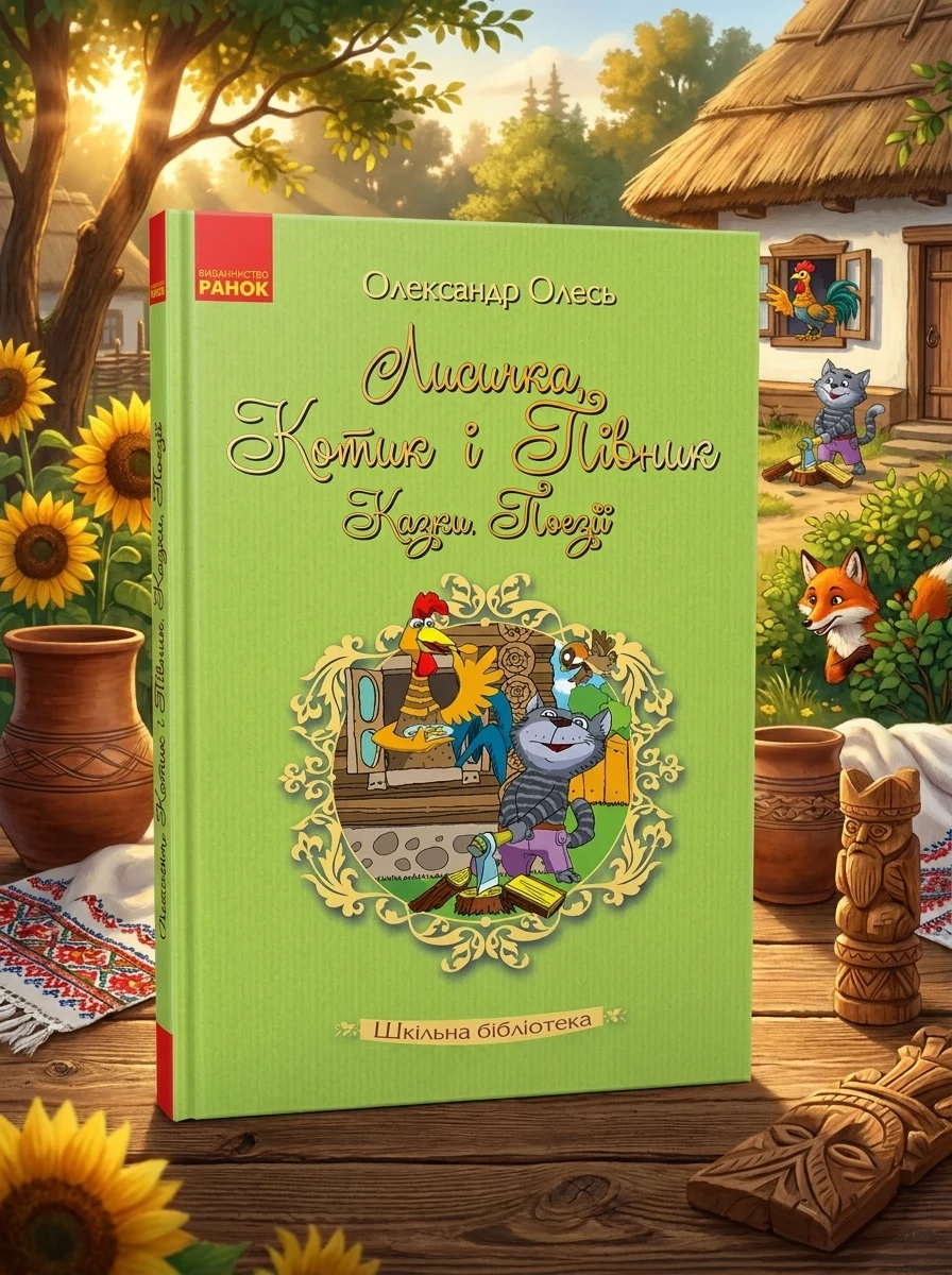 Лисичка, Котик і Півник. Казки. Поезії — Дитяча література