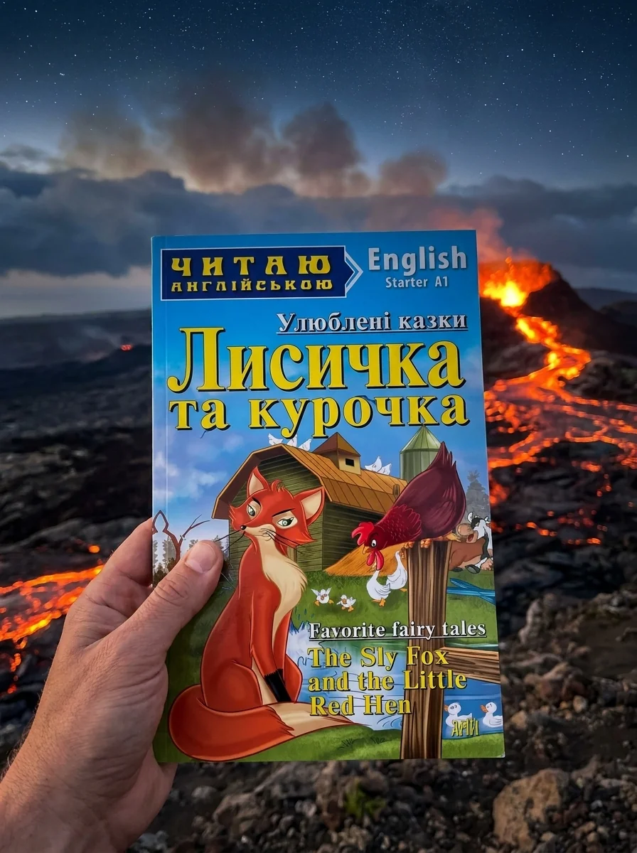 Лисичка та курочка / The Sly Fox and the Little Red Hen — Казки