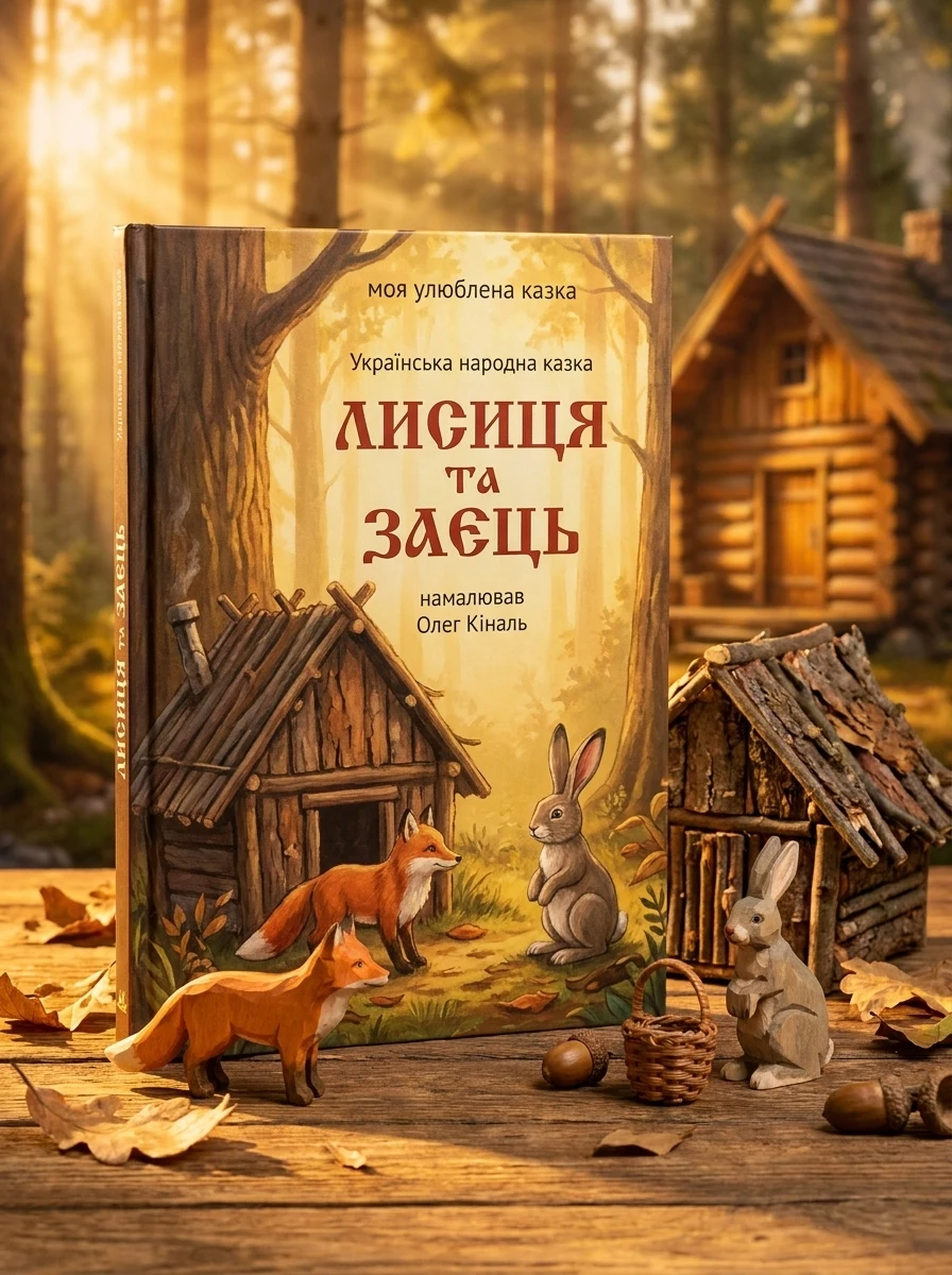 Лисиця та заєць, — Дитяча література