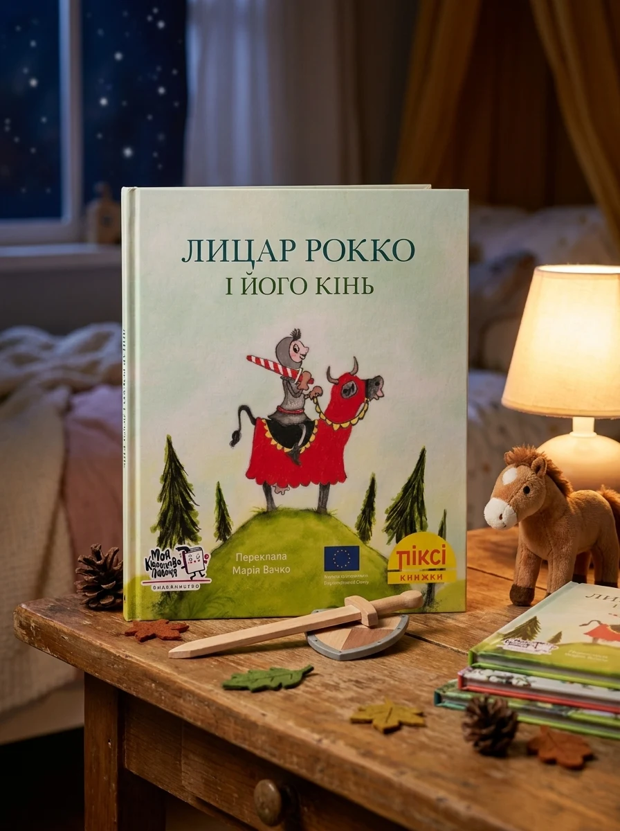 Лицар Рокко і його кінь, — Дитяча література