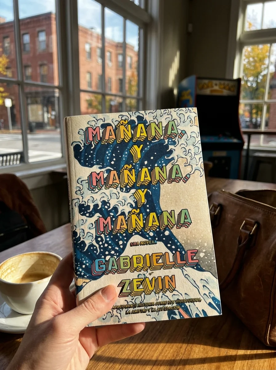 Mañana, y mañana, y mañana (Spanish Edition) — Ґабріель Зевін, обкладинка