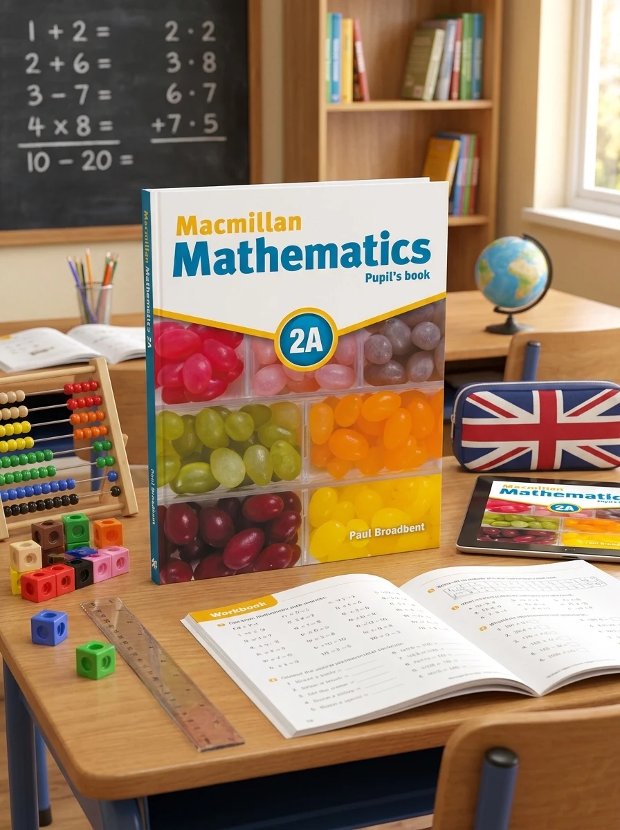 Macmillan Mathematics Level 2A Pupil's Book + ebook — Вивчення мов