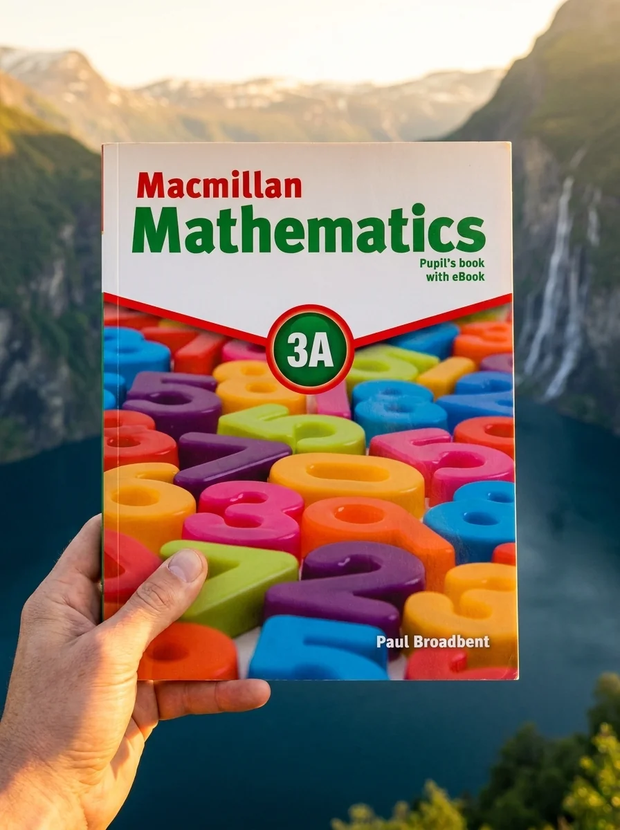 Macmillan Mathematics Level 3A Pupil's Book + CD + ebook Pack — Пол Бродбент, обкладинка
