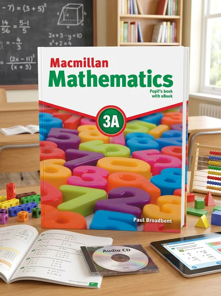 Macmillan Mathematics Level 3A Pupil's Book + CD + ebook Pack — Вивчення мов