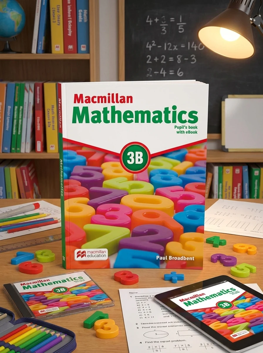 Macmillan Mathematics Level 3B Pupil's Book + CD + ebook Pack — Вивчення мов