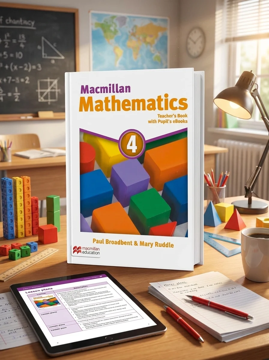 Macmillan Mathematics Level 4 Teacher's Book + eBook Pack — Вивчення мов