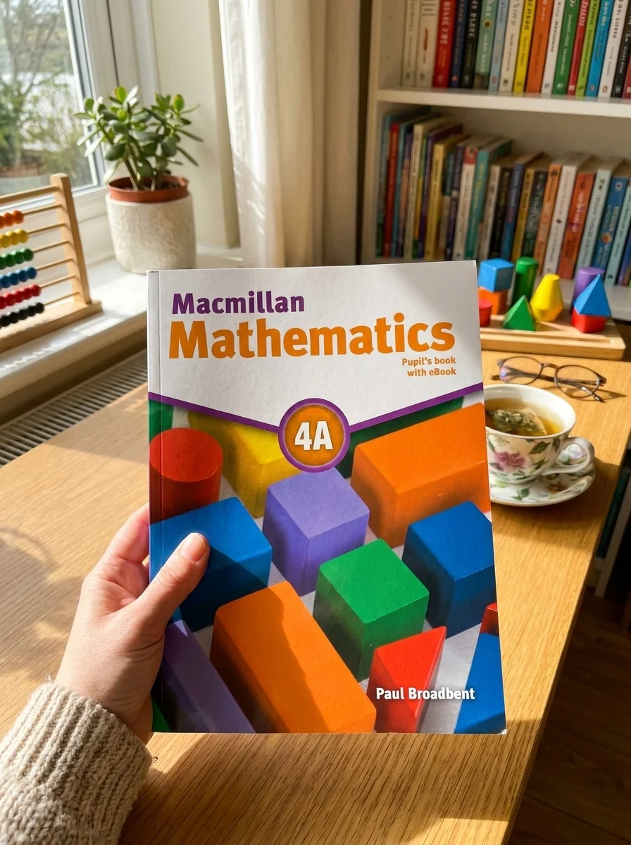 Macmillan Mathematics Level 4A Pupil's Book + CD + ebook Pack — Пол Бродбент, обкладинка