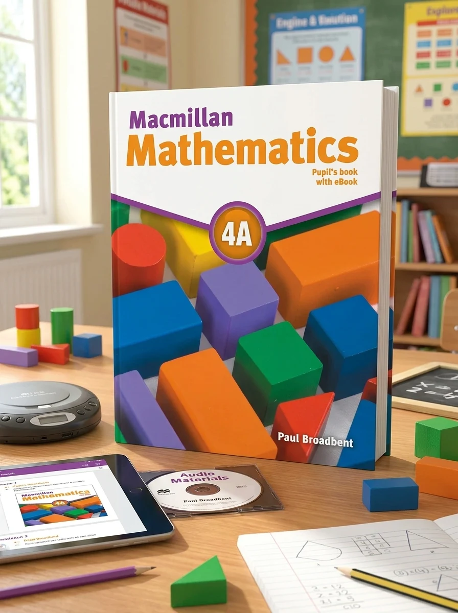 Macmillan Mathematics Level 4A Pupil's Book + CD + ebook Pack — Вивчення мов