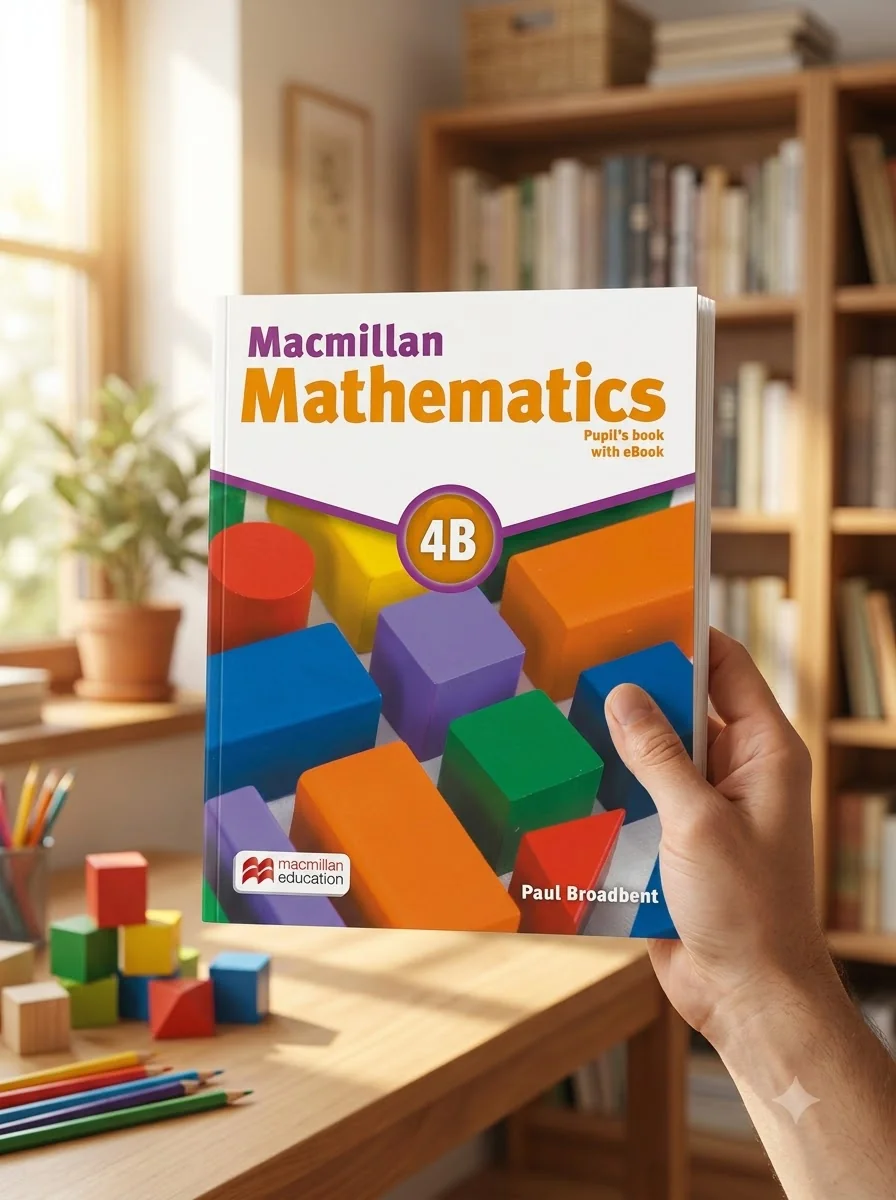 Macmillan Mathematics Level 4B Pupil's Book + CD + ebook Pack — Пол Бродбент, обкладинка