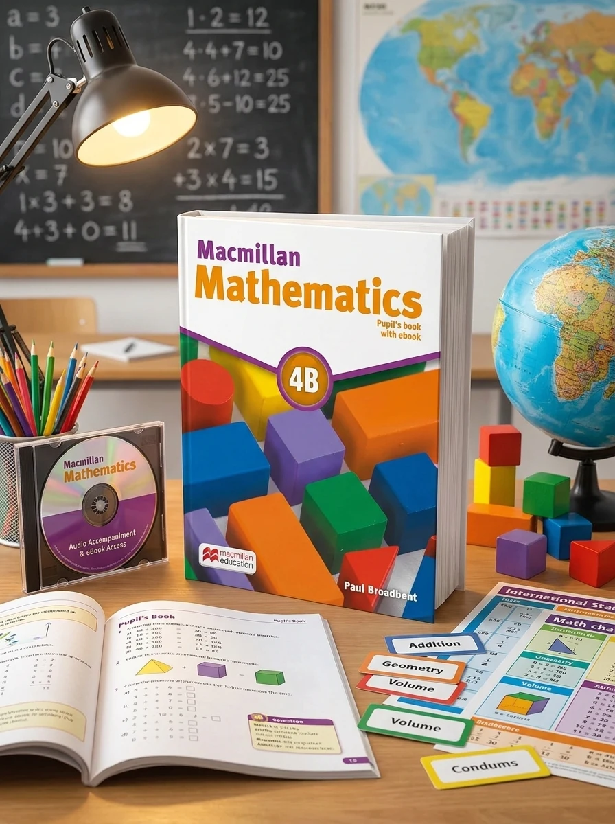 Macmillan Mathematics Level 4B Pupil's Book + CD + ebook Pack — Вивчення мов