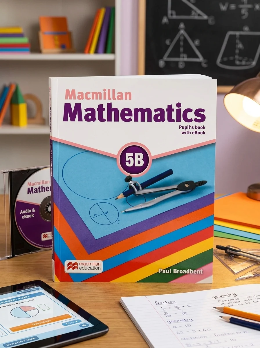 Macmillan Mathematics Level 5B Pupil's Book + CD + ebook Pack — Вивчення мов