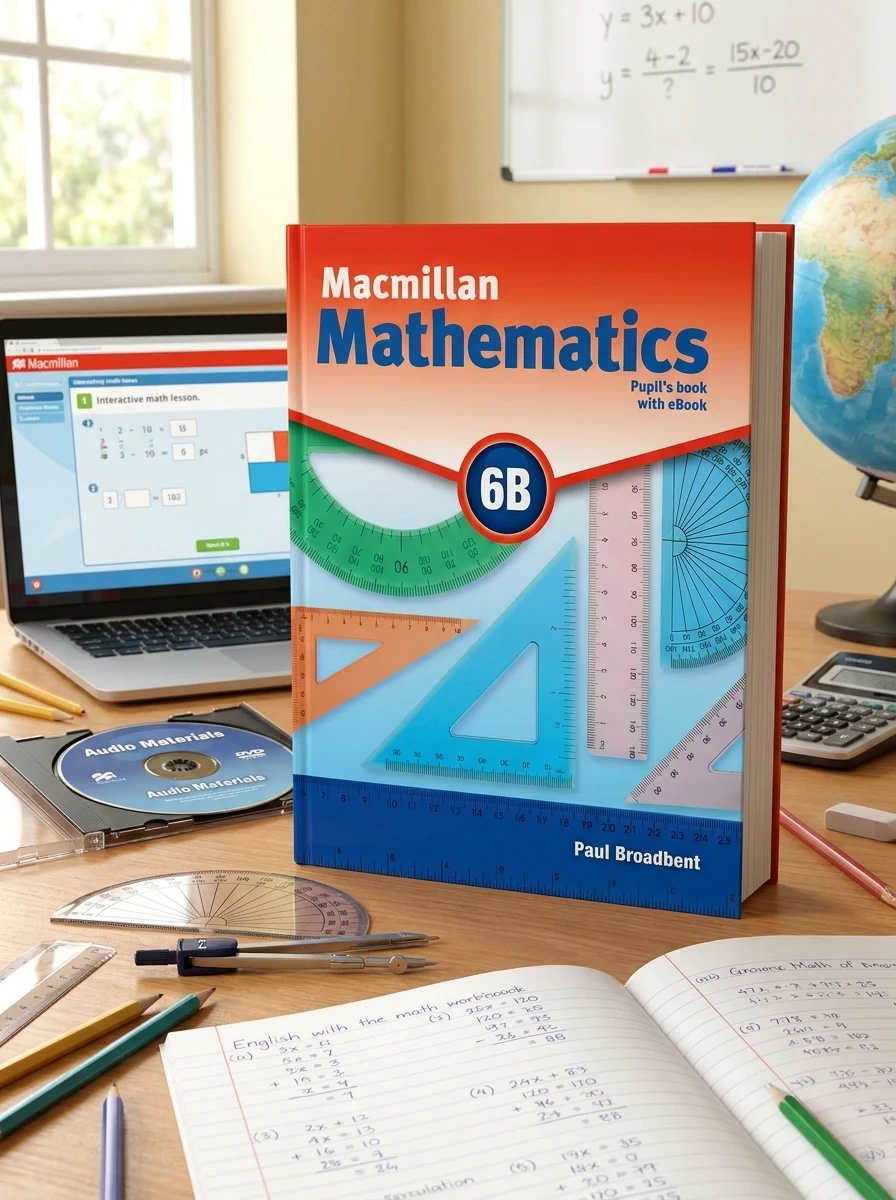 Macmillan Mathematics Level 6B Pupil's Book + CD + ebook Pack — Вивчення мов