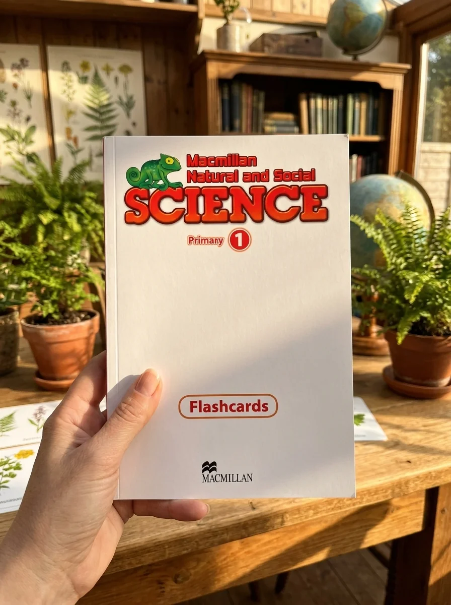 Macmillan Natural and Social Science 1 Flashcards — Джоанн Рамсден, обкладинка