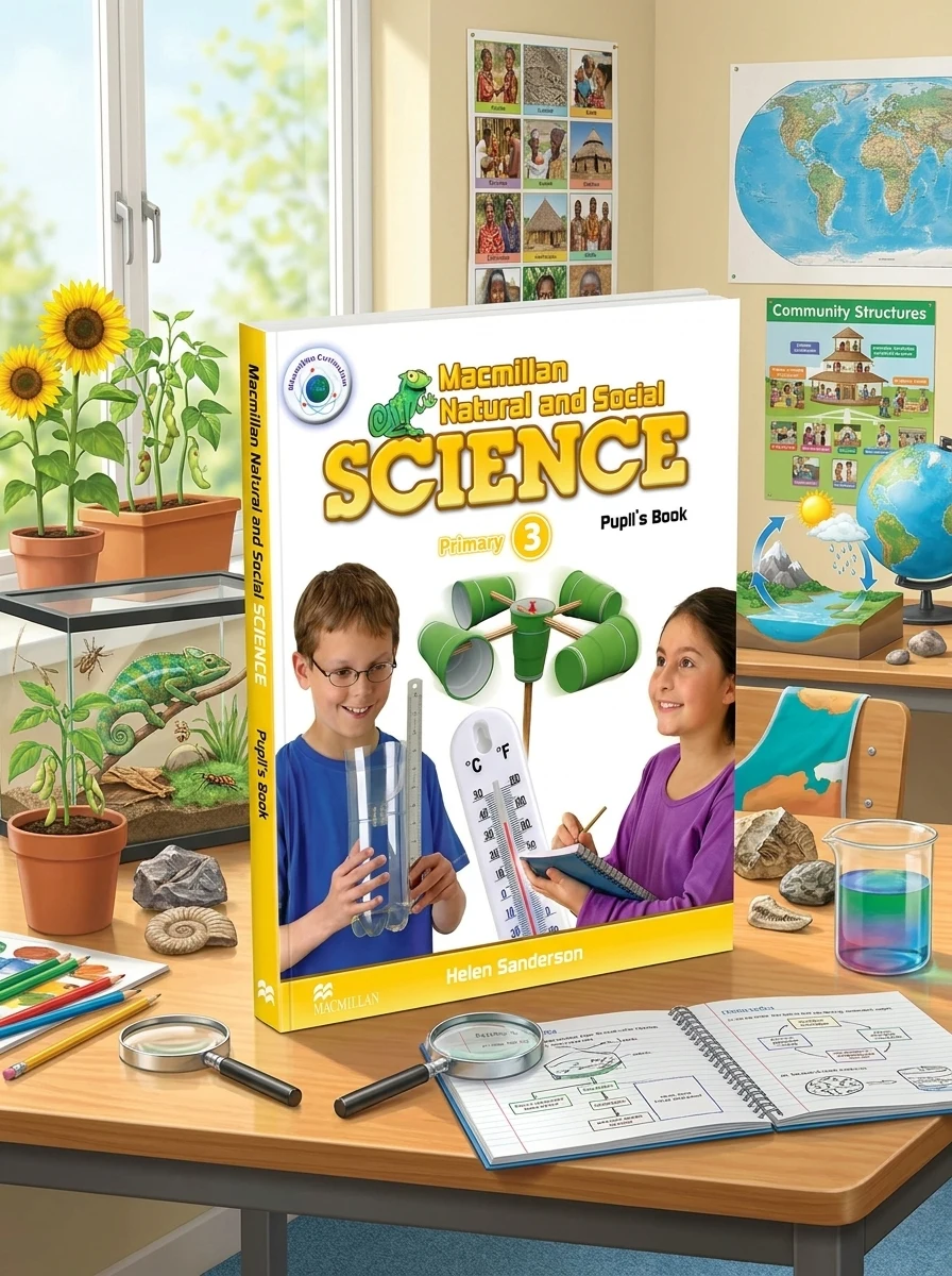 Macmillan Natural and Social Science. Level 3. Pupil's Book — Хелен Сандерсон, обкладинка