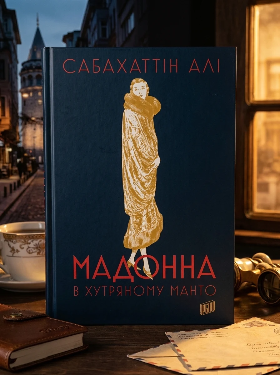 Мадонна в хутряному манто — Художня література