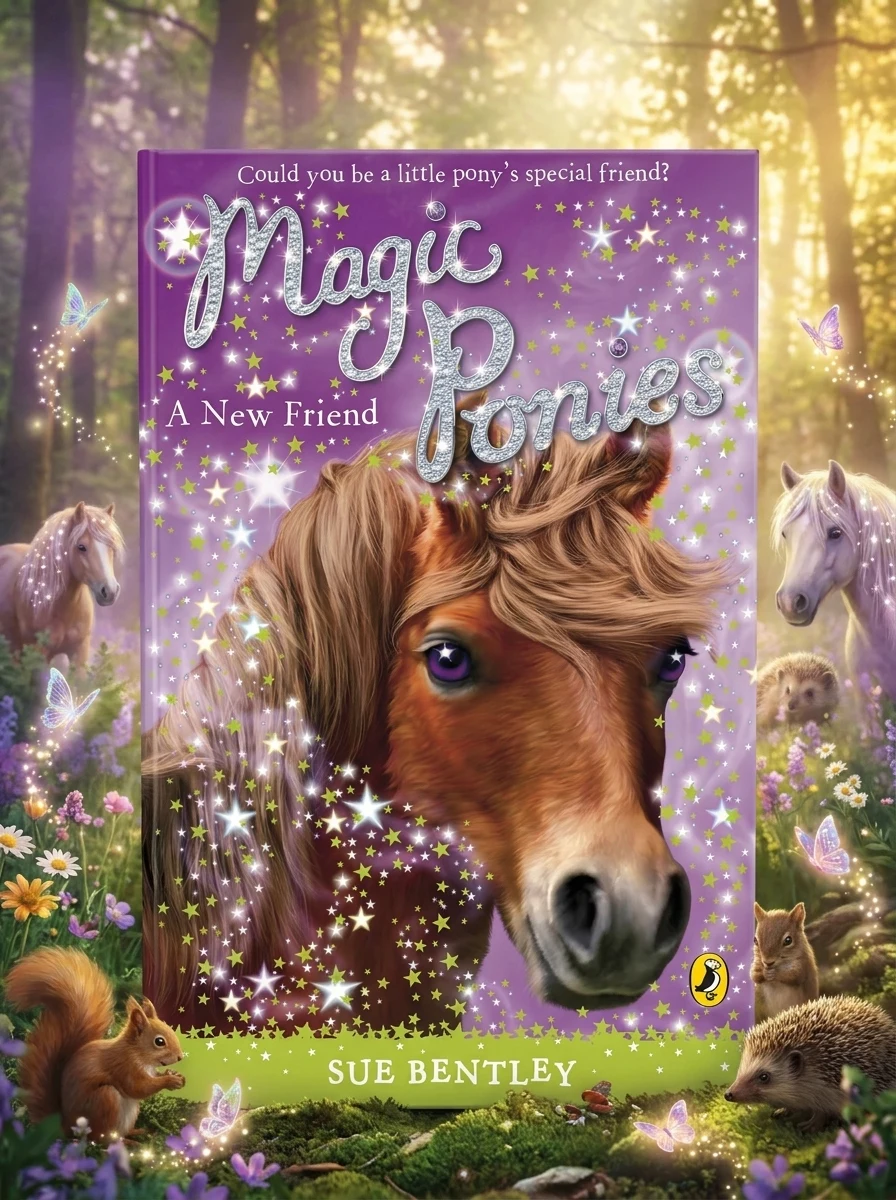 Magic Ponies. A New Friend — Сью Бентлі, обкладинка