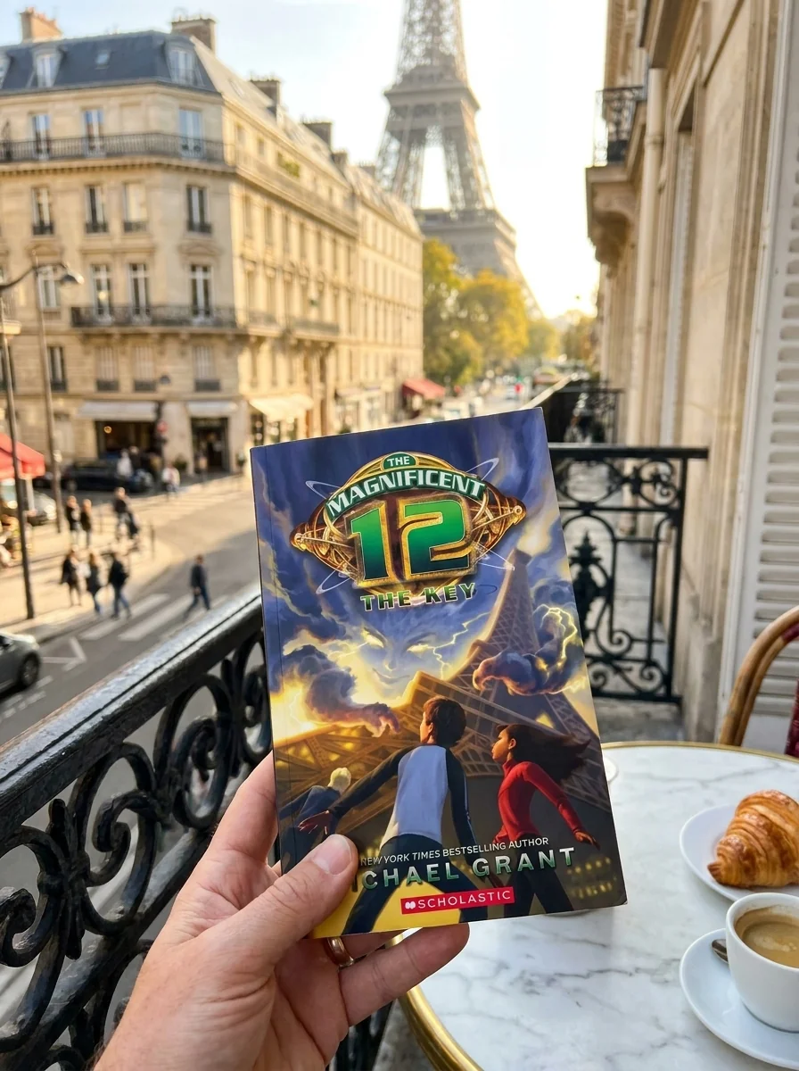 Magnificent 12. The Key. Book 3 — Майкл Грант, обкладинка