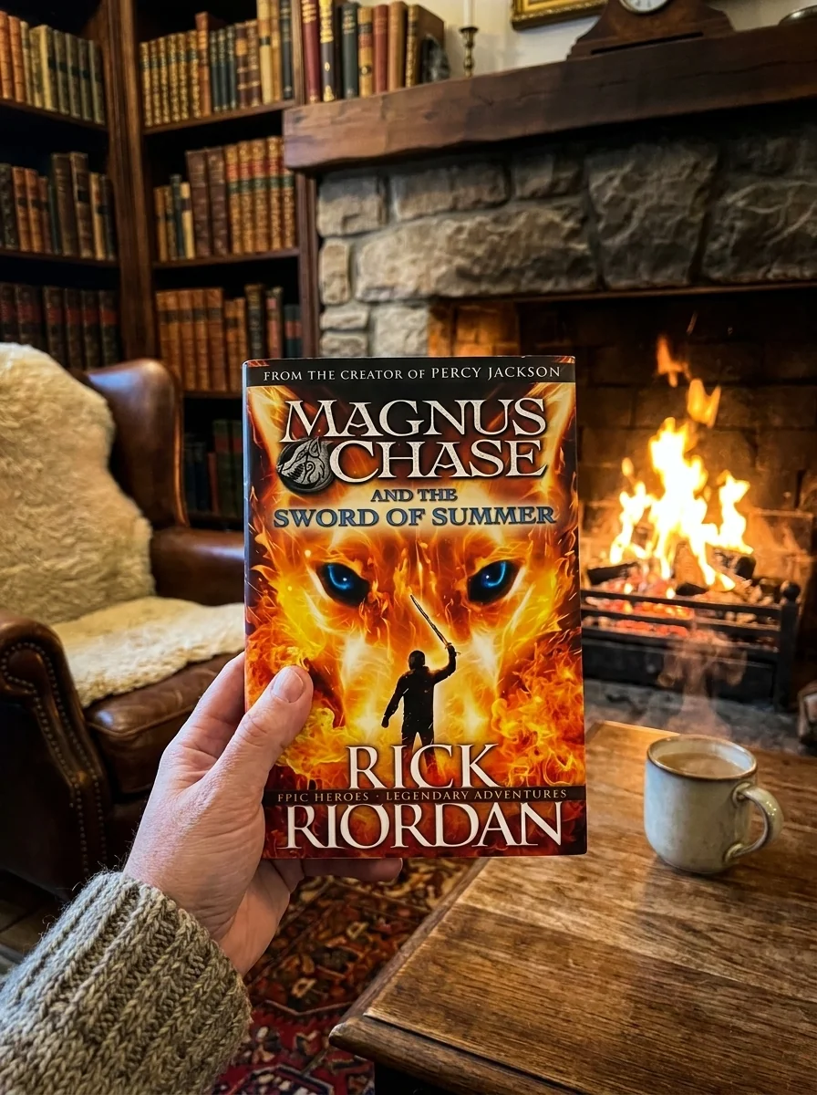Magnus Chase and the Sword of Summer. Book 1 — Рік Ріордан, обкладинка