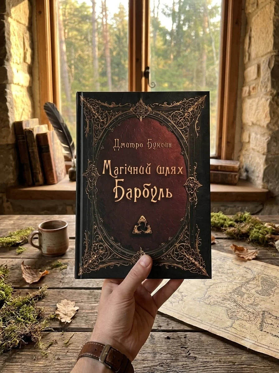 Магічний шлях. Барбуль — Дмитро Буксин, обкладинка