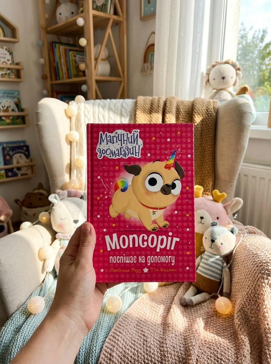 Магічний зоомагазин. Мопсоріг поспішає на допомогу. Книга 1 — Дитяча література