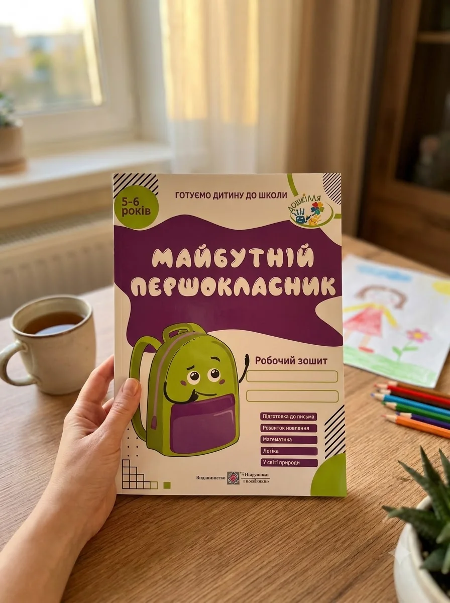 Майбутній першокласник. Робочий зошит-збірка для дітей 5-6 років — Дім, сім'я, релігія