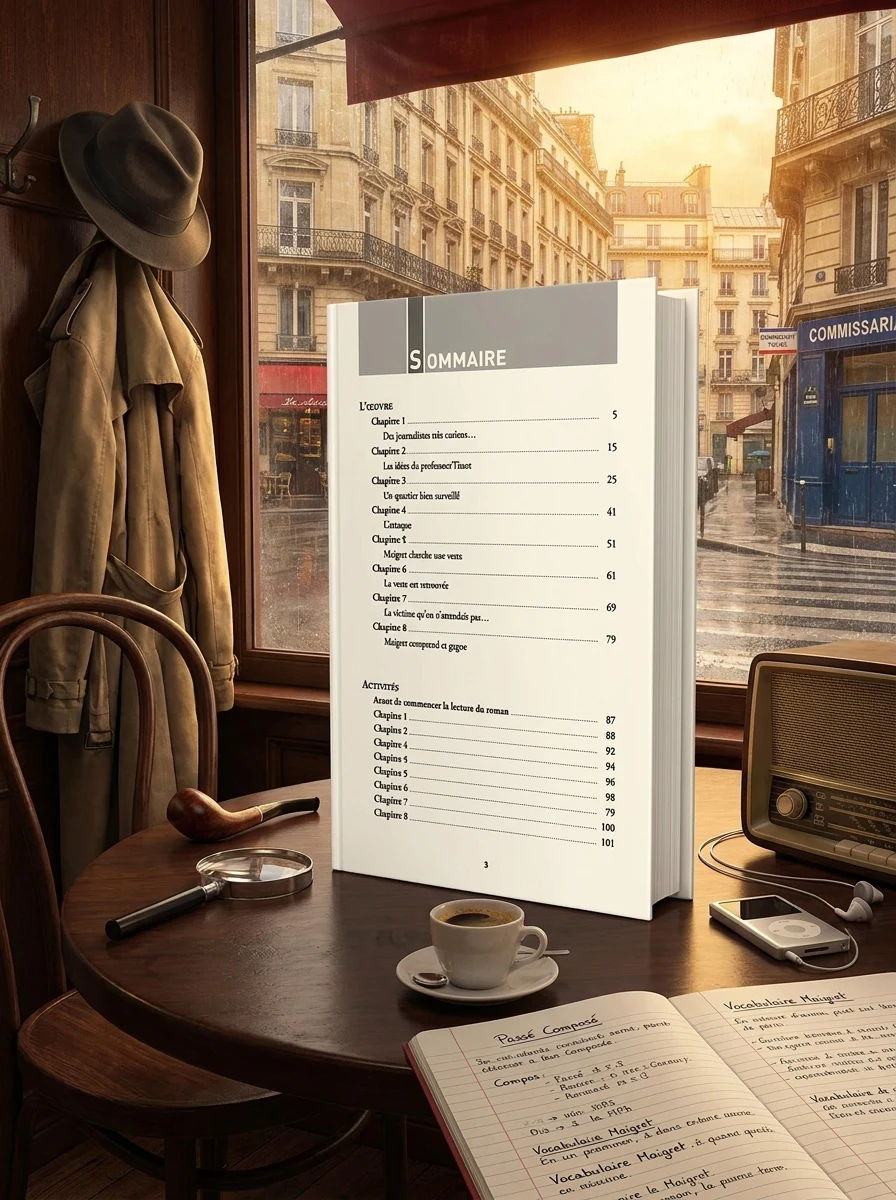 Maigret tend un piege. LFF B2 + CD audio MP3
