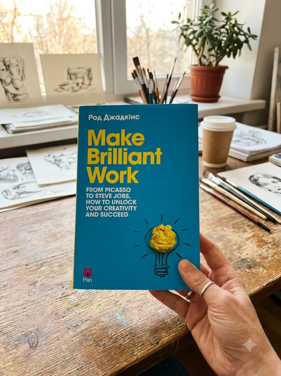 Make Brilliant Work. From Picasso to Steve Jobs, How to Unlock Your Creativity and Succeed — Род Джадкінс, обкладинка
