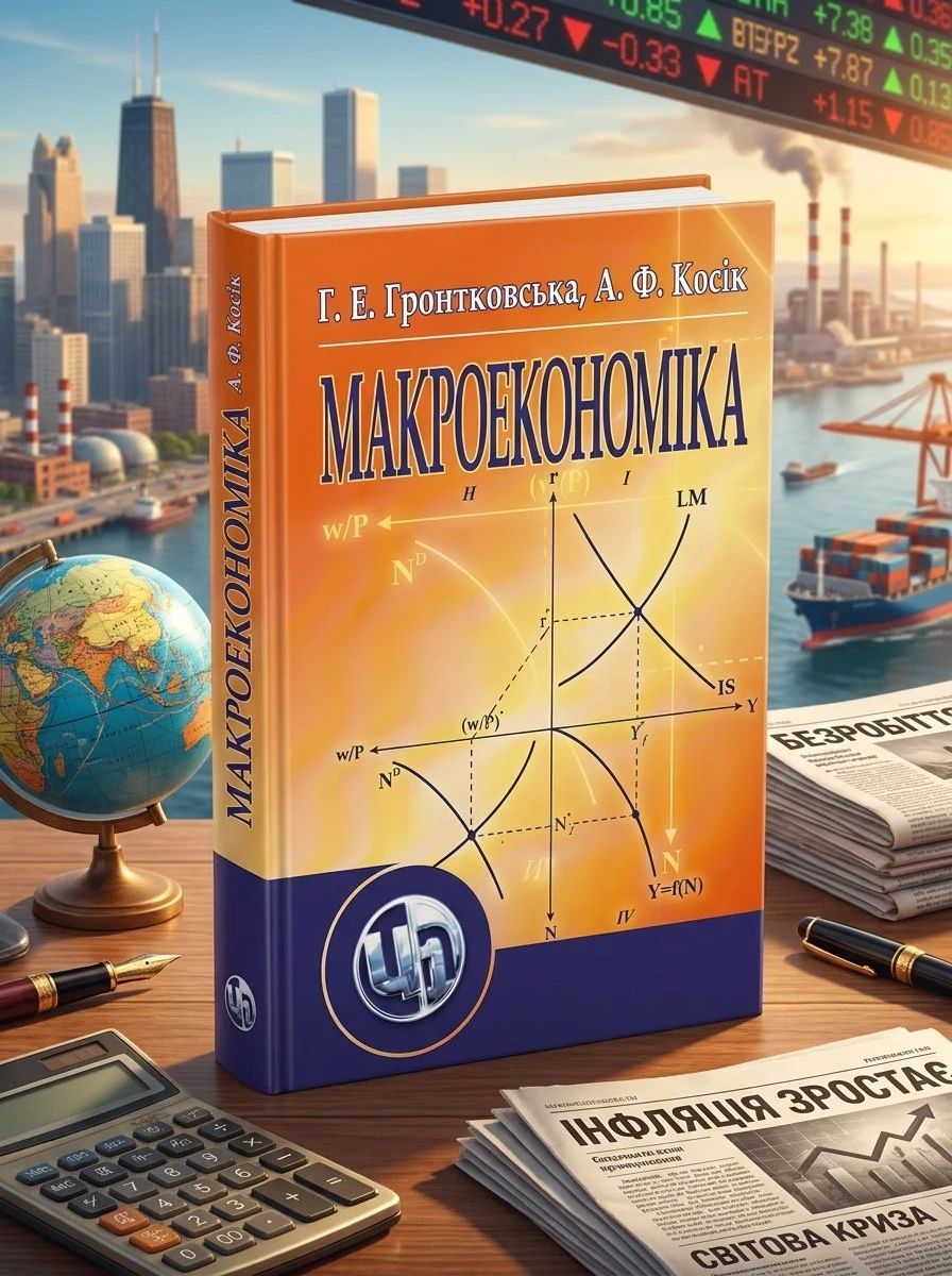 Макроекономіка. Гронтковська Г.Е., обкладинка