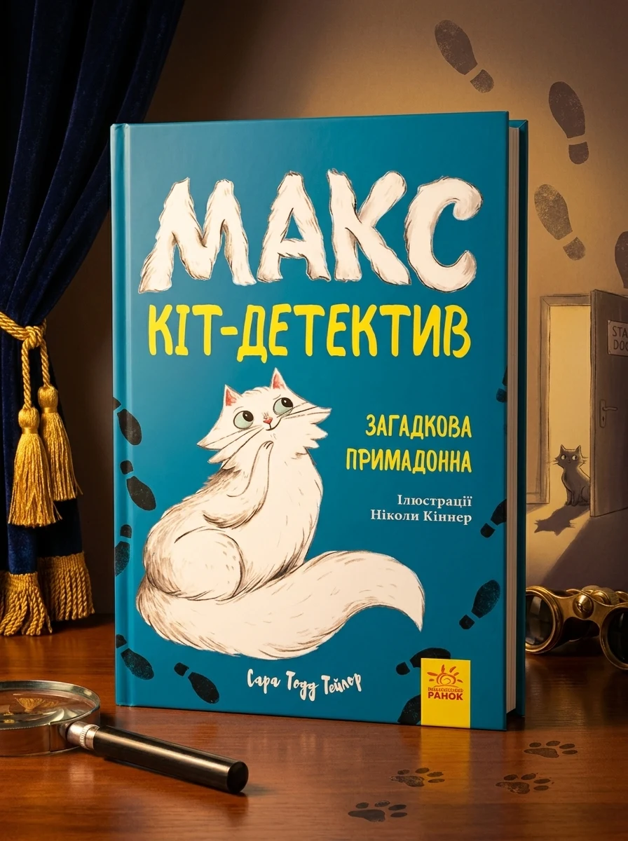 Макс — кіт детектив. Загадкова примадонна — Дитяча література