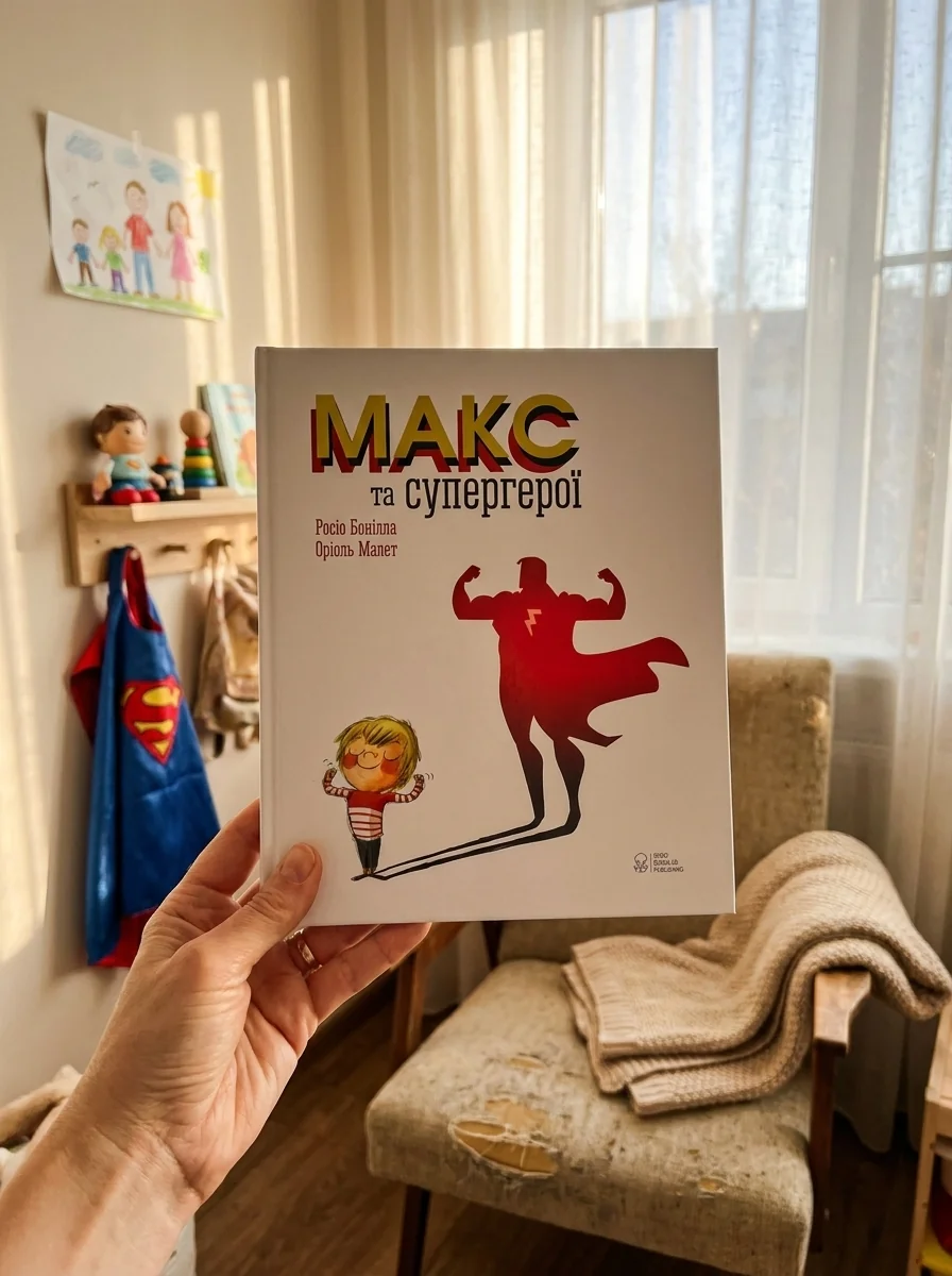 Макс та супергерої — Бонілла Р., обкладинка