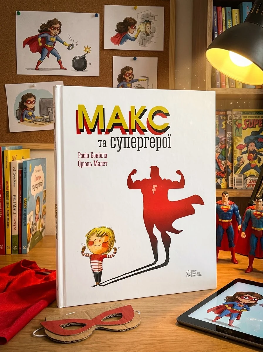 Макс та супергерої — Навчальна література
