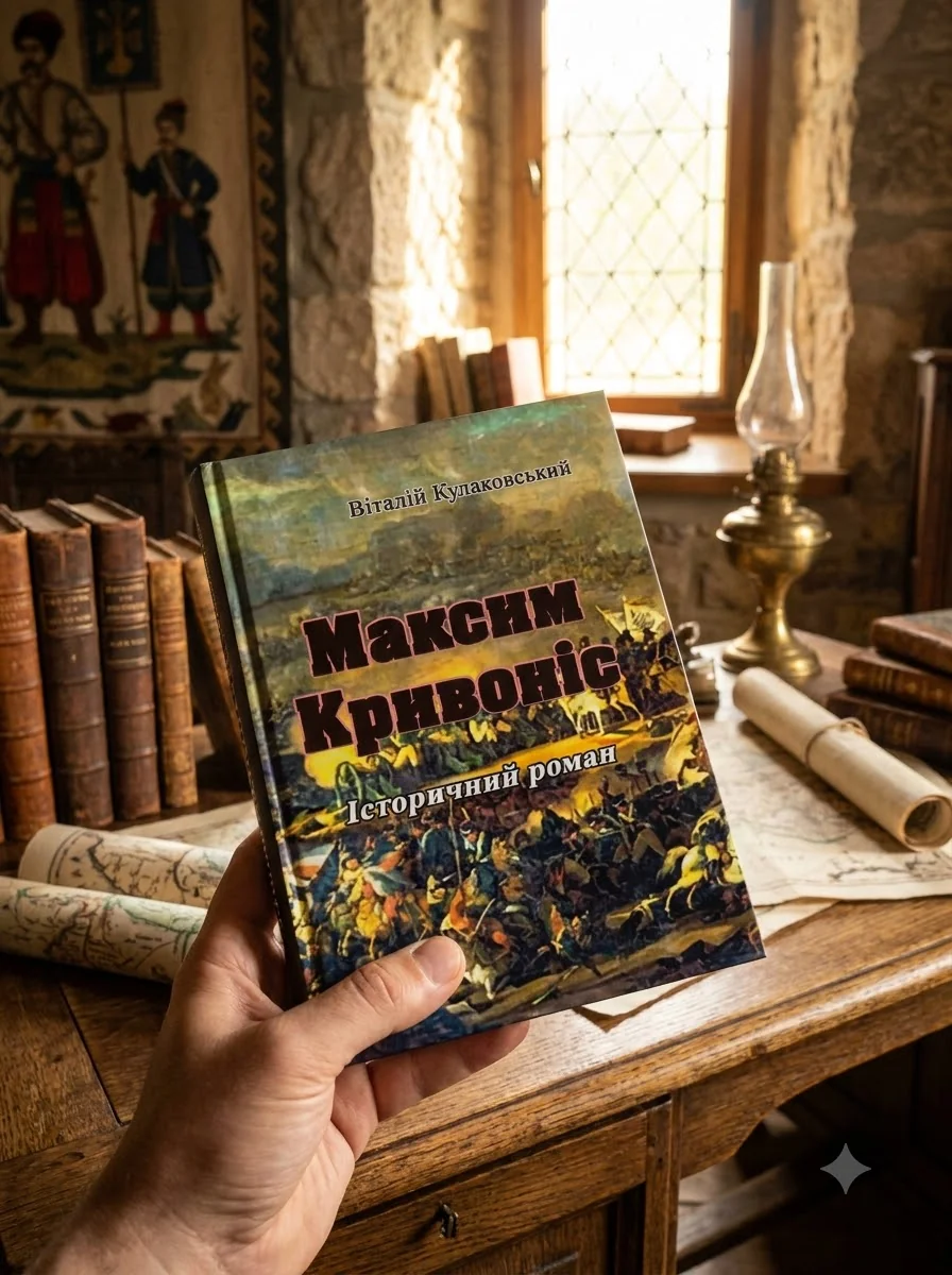 Максим Кривоніс. Історичний роман — Книги