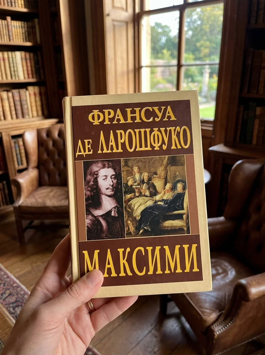 Максими — Франсуа де Ларошфуко, обкладинка