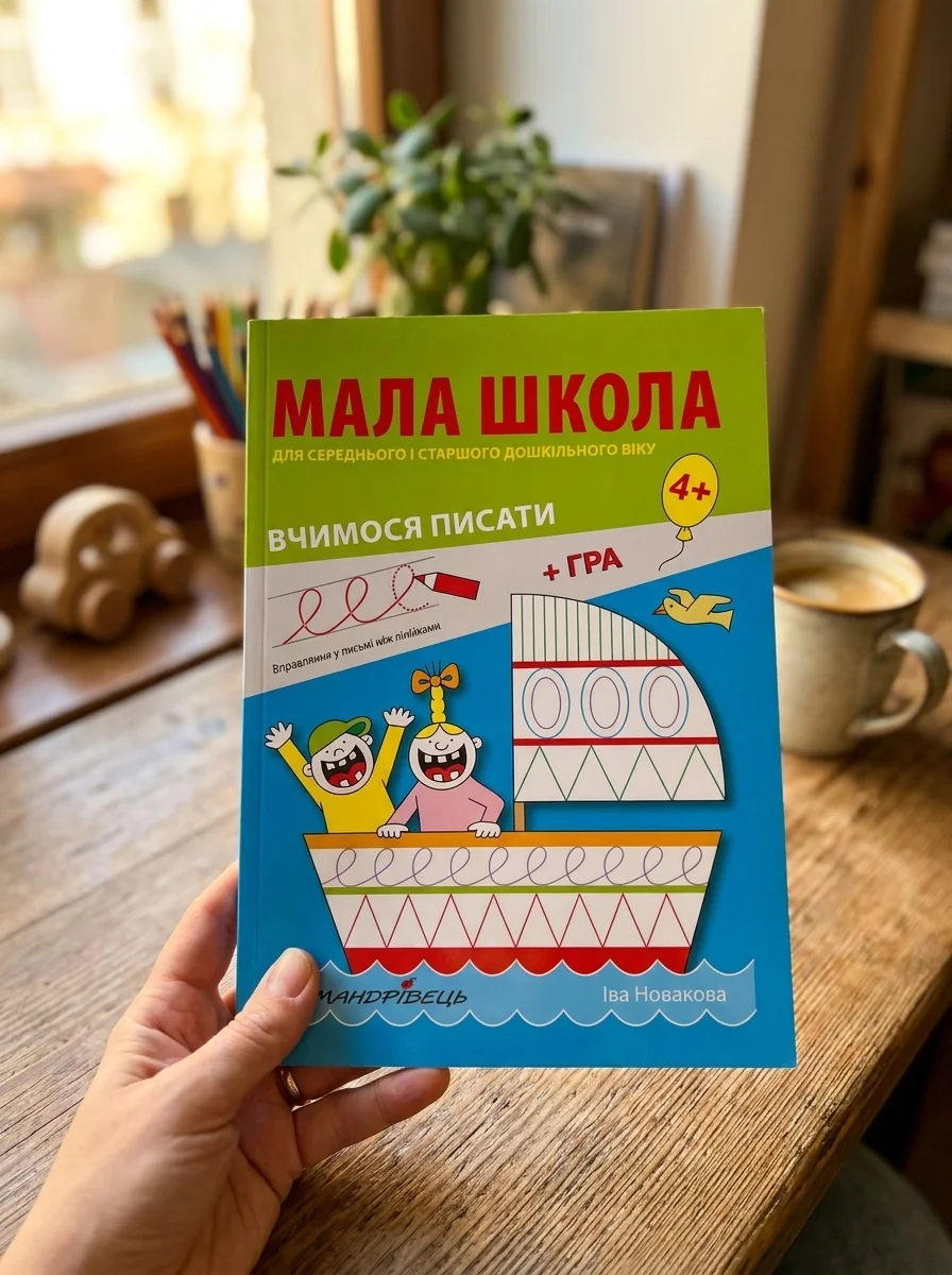 Мала школа для дошкільнят. Вчимося писати — Книги