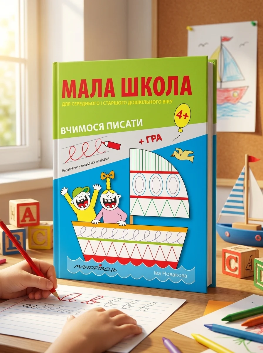 Мала школа для дошкільнят. Вчимося писати