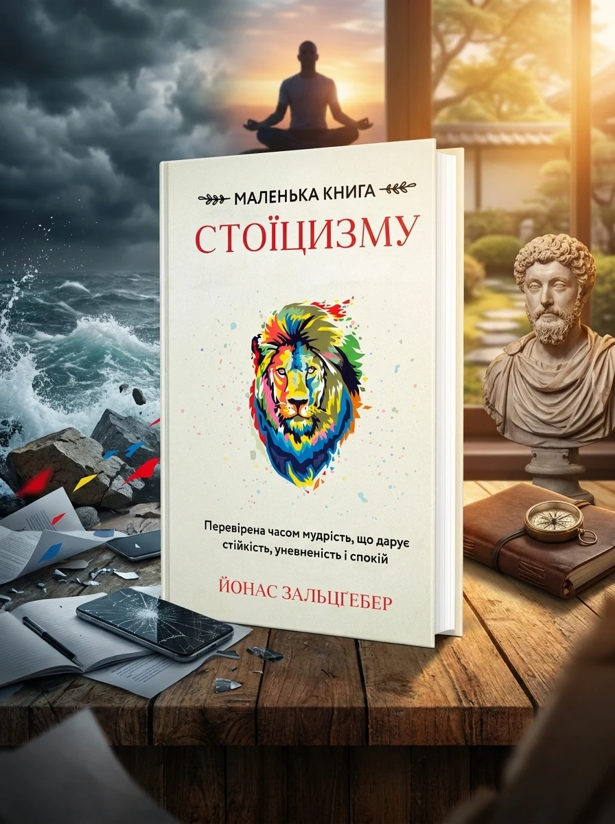 Маленька книга стоїцизму. Перевірена часом мудрість, що дарує стійкість, упевненість і спокій