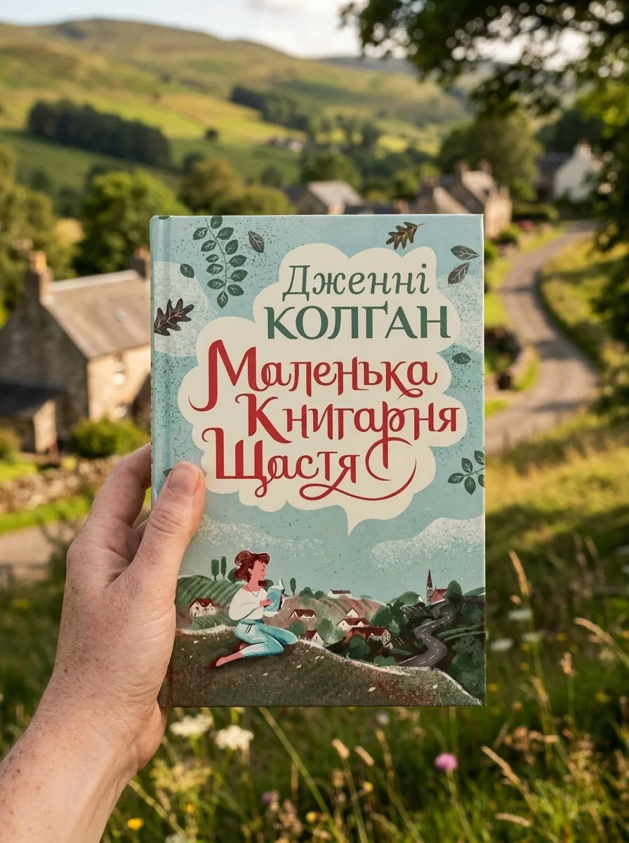 Маленька книгарня щастя — Колґан Дженні, обкладинка