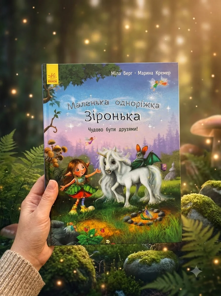 Маленька одноріжка Зіронька Чудово бути друзями — Дитяча література