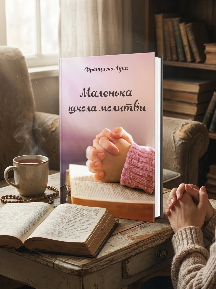 Маленька школа молитви — Франциско Луна Лука де Тена, обкладинка