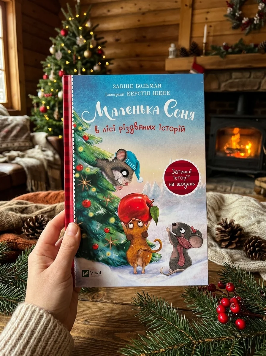 Маленька Соня в лісі різдвяних історій | купити книгу онлайн