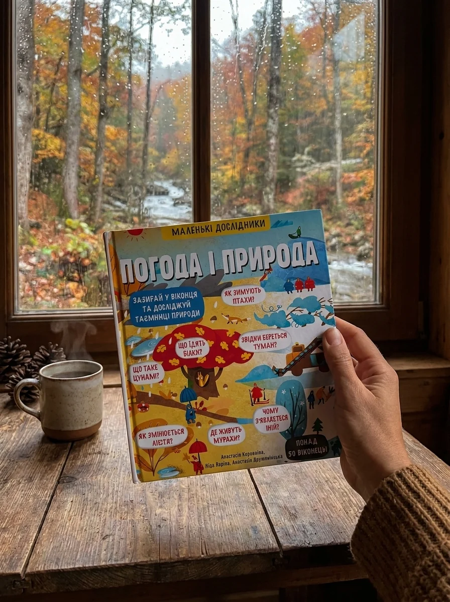 Маленькі дослідники. Погода і природа — Дитяча література