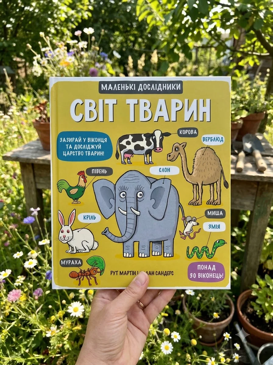 Маленькі дослідники. Світ тварин — Дитячі енциклопедії