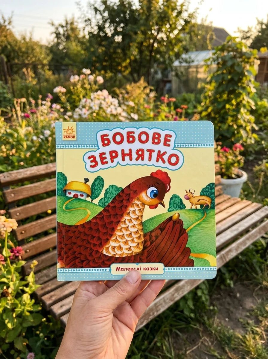Маленькі казки. Бобове зернятко — Юлія Каспарова, обкладинка