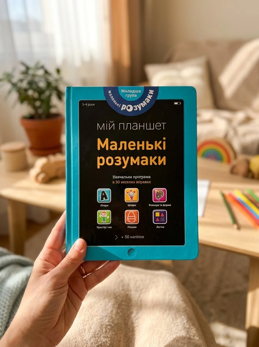 Маленькі розумаки. Мій планшет (3-4 р) — Дитячі книги