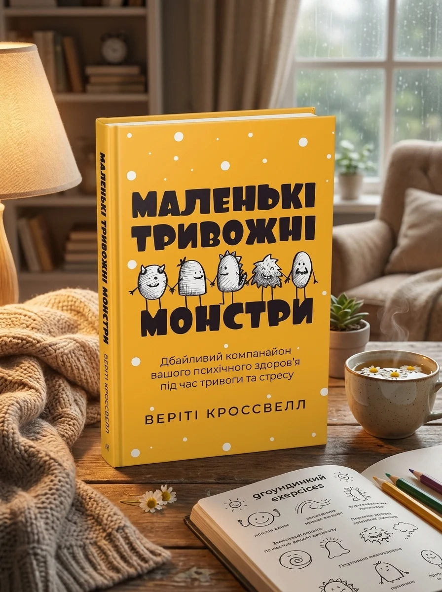 Маленькі тривожні монстри. Дбайливий компаньйон вашого психічного здоров’я під час тривоги та стресу — Наука та психологія
