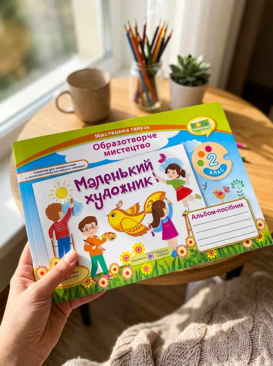 Маленький художник. 2 клас. Альбом-посібник з мистецтва — фото 2