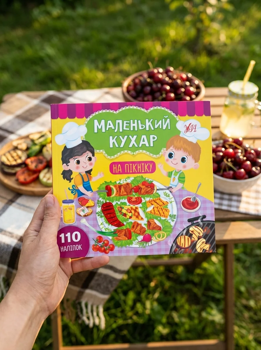 Маленький кухар. На пікніку. 110 наліпок — фото 2