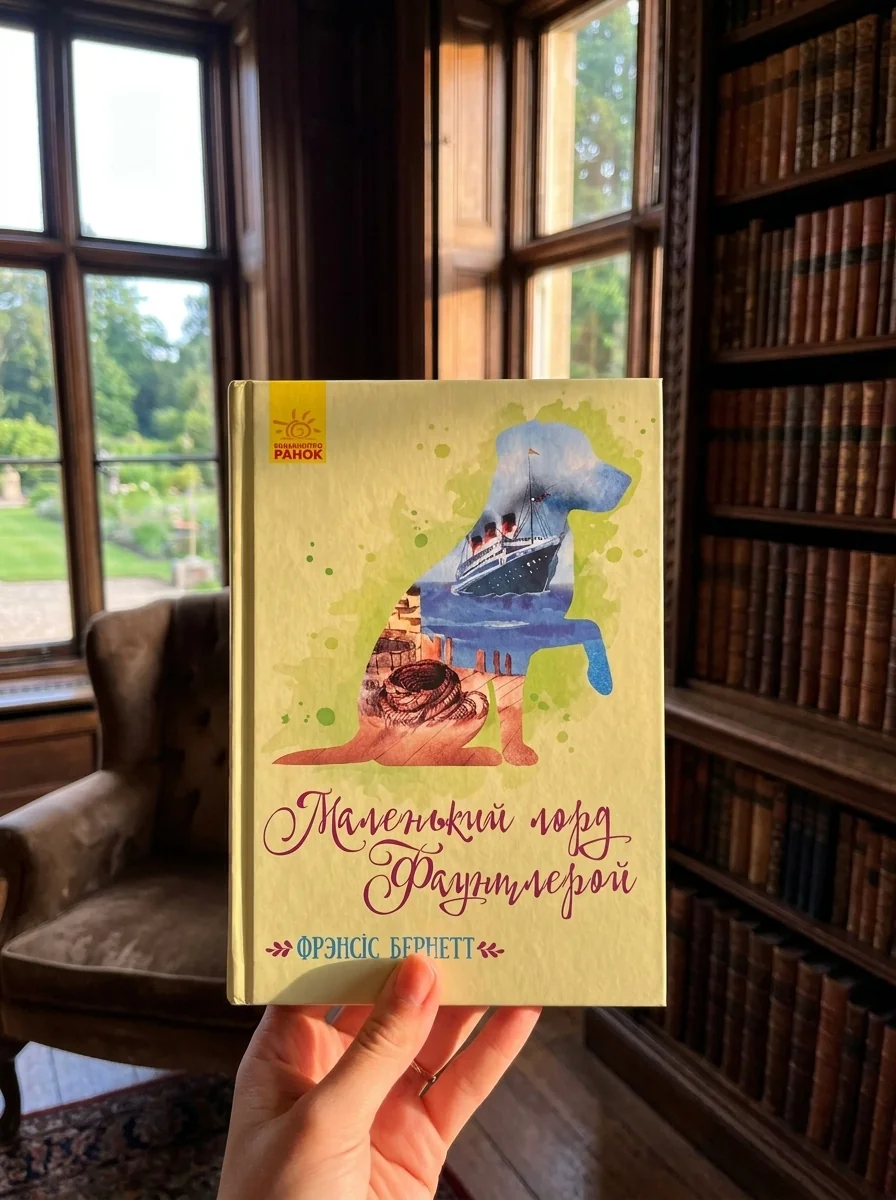 Маленький лорд Фаунтлерой — Френсіс Бернет, обкладинка