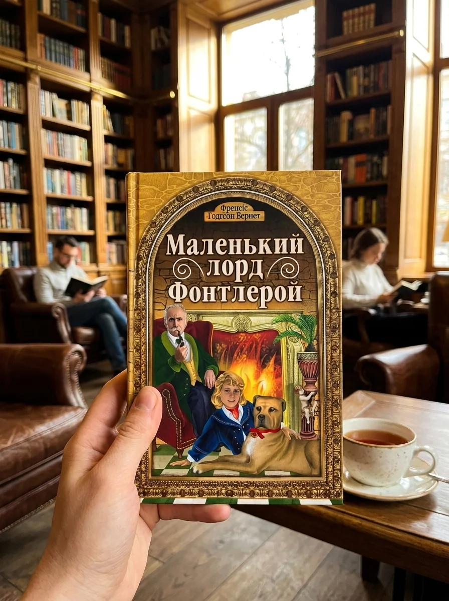 Маленький лорд Фонтлерой — Френсіс Бернет, обкладинка