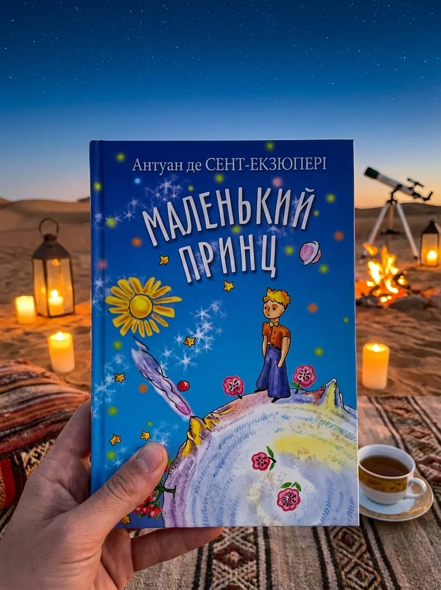 Маленький принц (Скарбничка) — Антуан Де Сент-Екзюпері, обкладинка